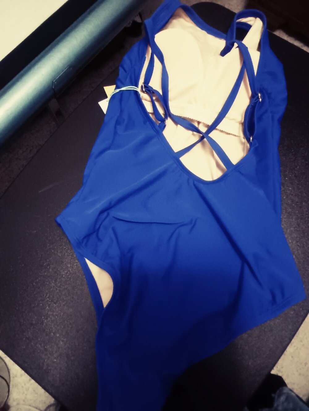 KONA SOL SWIMSUIT NWT BRIGHT BLUE SIZE M ONE PIECE